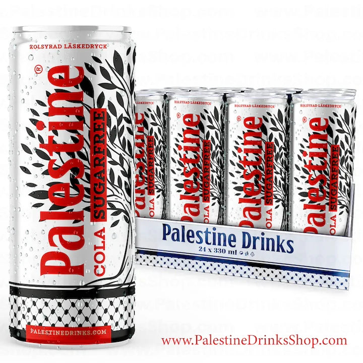 Palestine Cola - Sugar Free (24 can)