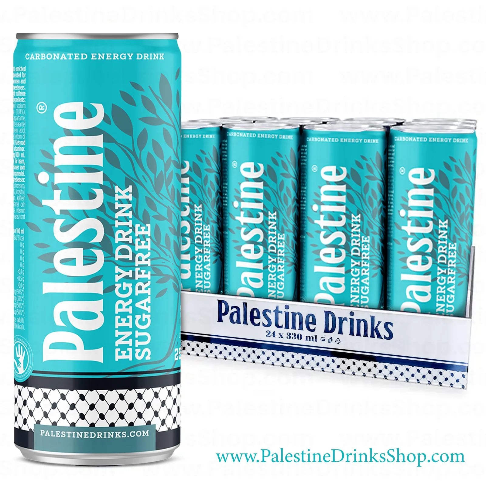 Palestine Energy Drink - Sugar Free (24can)